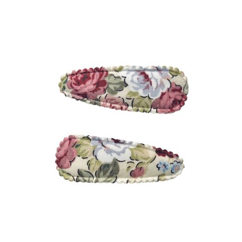 Mini & Me Snap Clip Set Rose Garden