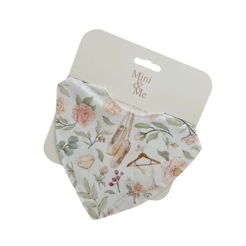 Mini & Me Waterproof Dribble Bib Amelia