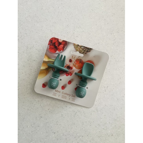 Mini & Me Mini Cutlery Set Kale