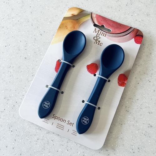 Mini & Me Spoon Set Blueberry