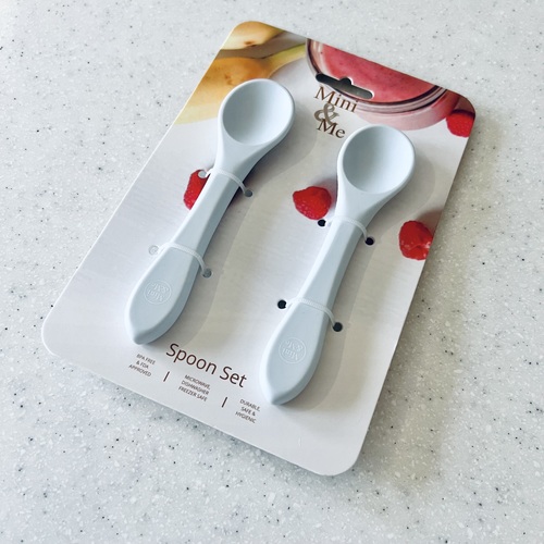 Mini & Me Spoon Set Ice Blue