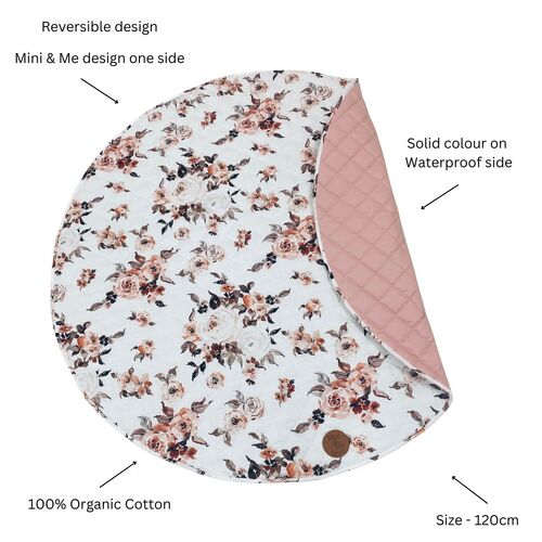 Mini & Me Padded Waterproof Playmat Addison - Clearance