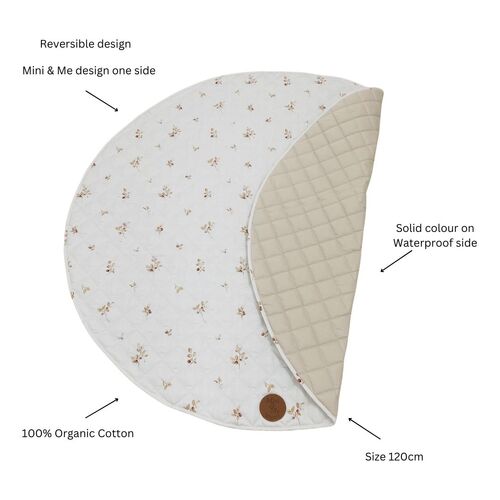 Mini & Me Padded Waterproof Playmat Fall
