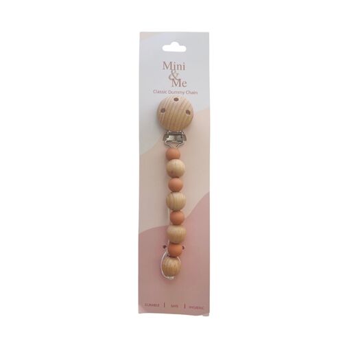 Mini & Me Classic Dummy Chain Caramel