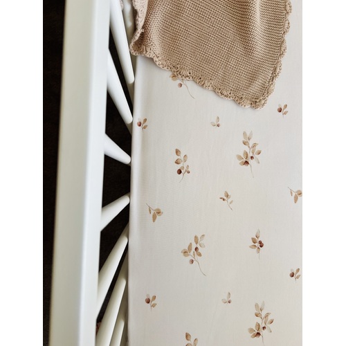Mini & Me Fitted Cot Sheet Fall
