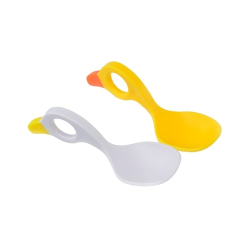 I Can Spoon Yellow/White spoon (Duck/Swan)