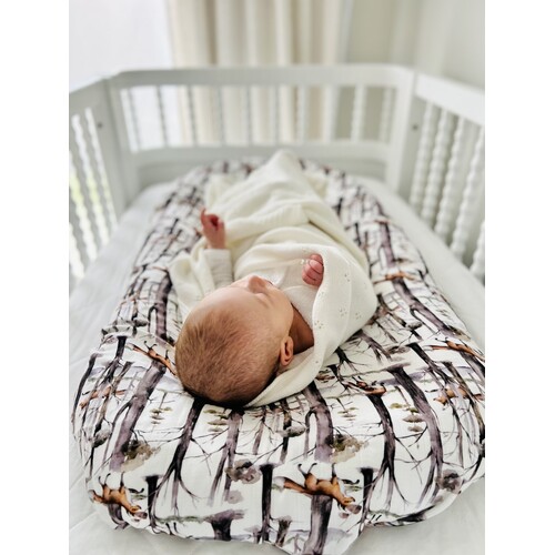 Mini & Me Bamboo Muslin Wrap Fox Hunt