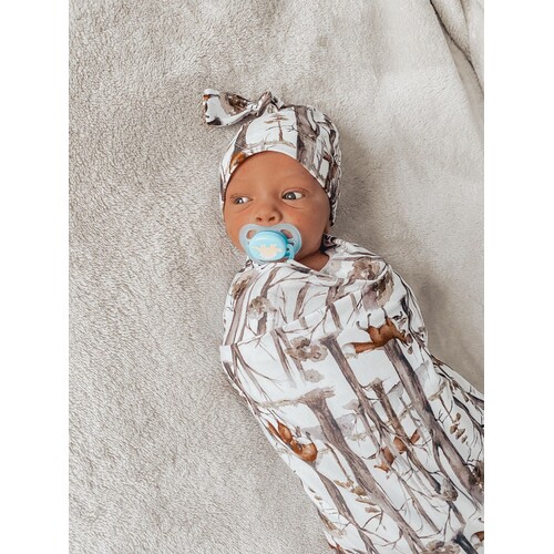 Mini & Me Baby Wrap Set Fox Hunt
