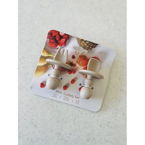 Mini & Me Mini Cutlery Set Almond