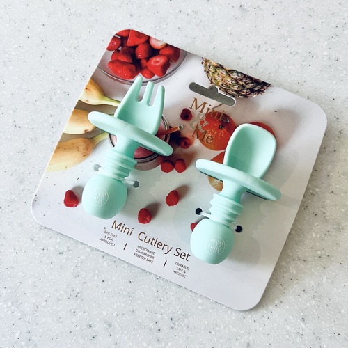 Mini & Me Mini Cutlery Set Spearmint