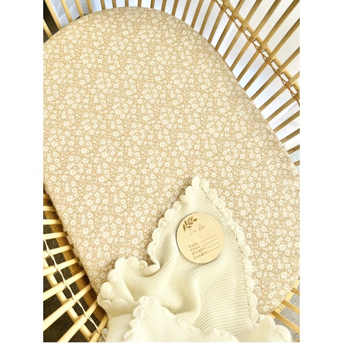 Mini & Me Bassinet Sheet Bethany