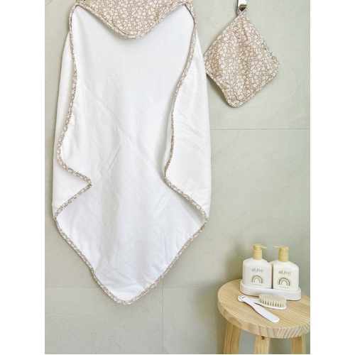 Mini & Me Hooded Towel & Wash Cloth Set Bethany