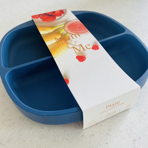Mini & Me Divider Plate Blueberry