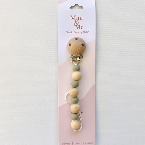 Mini & Me Classic Dummy Chain Olive