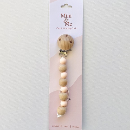 Mini & Me Classic Dummy Chain Marshmallow