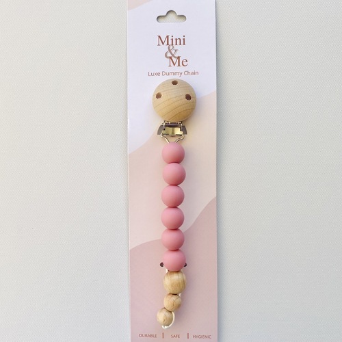 Mini & Me Luxe Dummy Chain Guava
