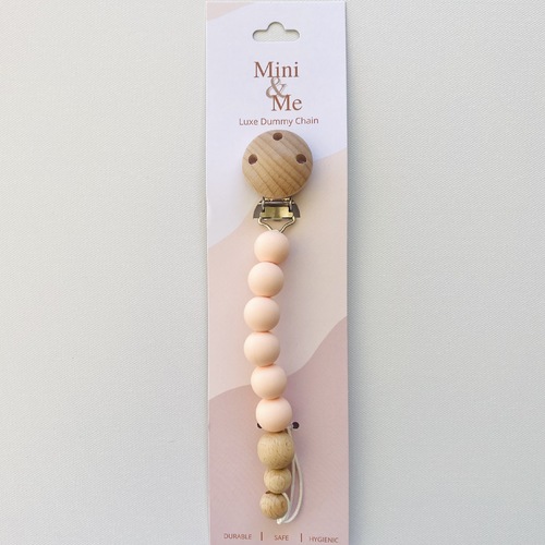 Mini & Me Luxe Dummy Chain (Marshmallow)