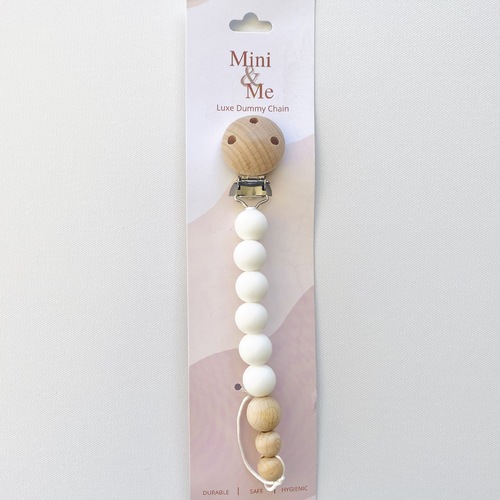 Mini & Me Luxe Dummy Chain Snowflake