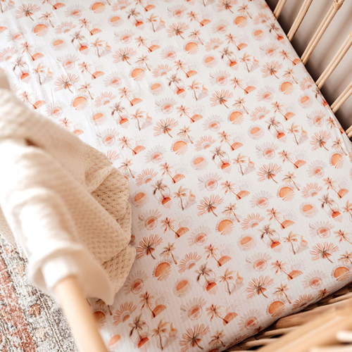 Snuggle Hunny Kids Fitted Cot Sheet Paradise