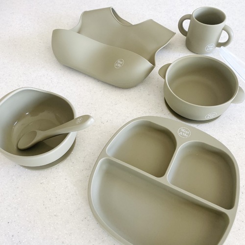 Mini & Me Dinner Set Olive