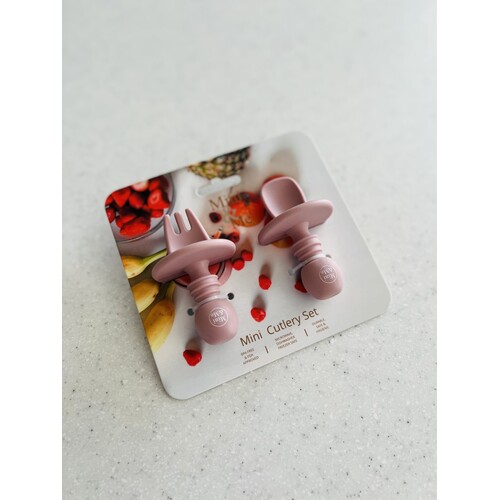 Mini & Me Mini Cutlery Set Cherry
