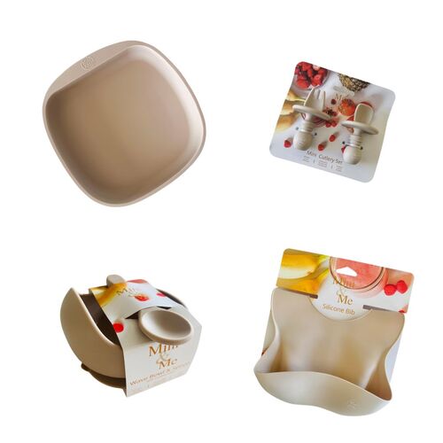 Mini & Me Mealtime Set Almond