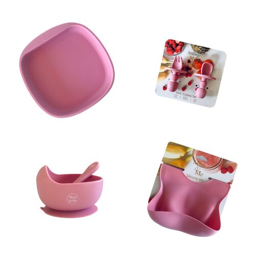 Mini & Me Mealtime Set Guava