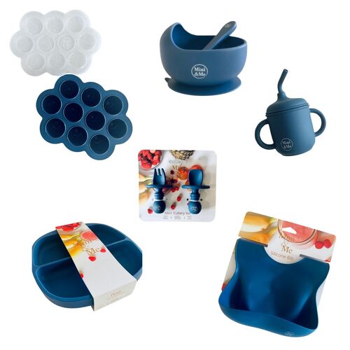 Mini & Me Starting Solids Set Blueberry