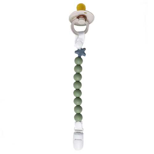 Nibbling Pluto Dummy Clip - Sage